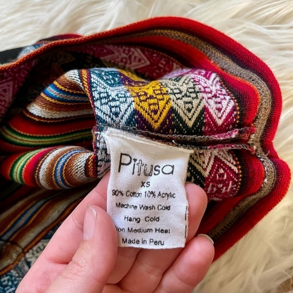 Pitusa Multicolor Boho Mini Skirt - Picture 4 of 4